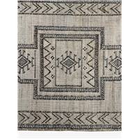 Davina tapis en jute et laine avec motifs 200x230