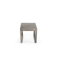 Iris table d'appoint extérieur bois d'acacia grisé