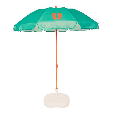 Fold parasol en toile vert tongs ø160