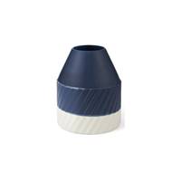 Drue vase cramique bleu