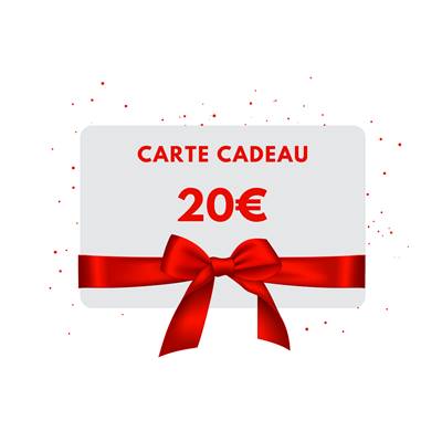 CARTE CADEAU DE 20€