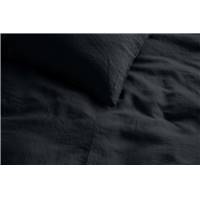 Brisa parure de lit lin noir, 135x200