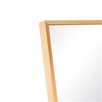 Torcy grand miroir sur pied en métal doré H160cm