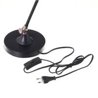 Flexo lampe de table en métal noir
