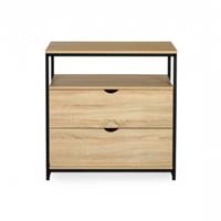 Misou commode 2 tiroirs et 1 étagère