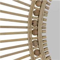 Charlie miroir en bambou naturel