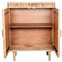 Gina buffet en bois de manguier 2 portes H112cm