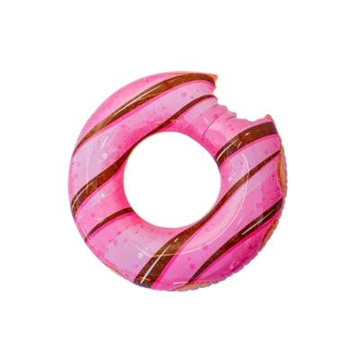 Homer bouée gonflable donut rose Ø60cm