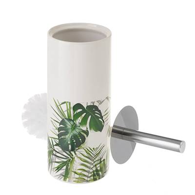 Palm brosse à toilette feuilles vertes céramique