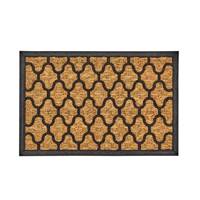 Malaisia paillasson symétrique en fibres de coco et gomme 60x40