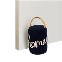Home cale-porte en polyester bleu