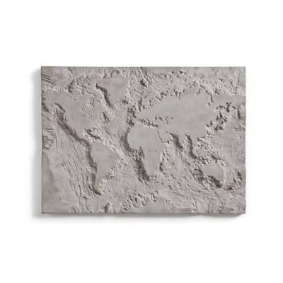 Gray tableau art urbain en béton