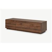 Hopkins meuble TV effet bois de noyer