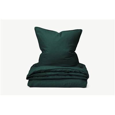 Brisa parure de lit vert paon, 135x200