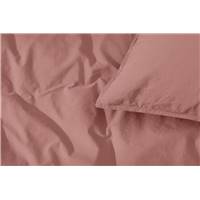 Alexia parure de lit coton rose foncé 135x200