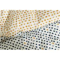 Uxi parure de lit bleu et jaune 200x200