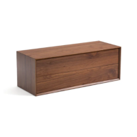 Ativichar caisson 2 tiroirs en noyer L110