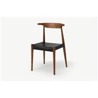 Klenno chaise cuir noir