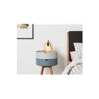 Meliss lampe de table verre doré rose