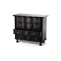 Charlotte commode arbalète noir