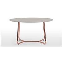 Nyla table basse gris et cuivre