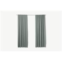 Elena paire de rideaux bleu gris 150x260