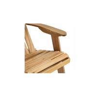 Adirondack fauteuil extérieur naturel