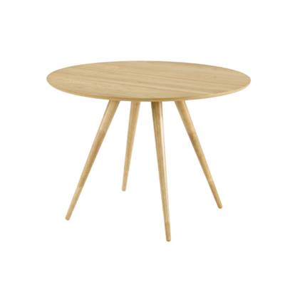 Orin table à manger ronde en bois clair 4 personnes ø105