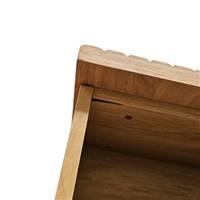 Tambo commode chêne et noir