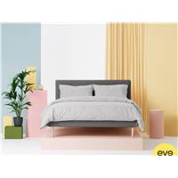 Eve Jers linge de lit gris clair 140x190