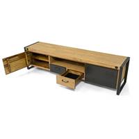 Kiko meuble TV acacia et métal