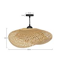 Eleana suspension en bambou naturel