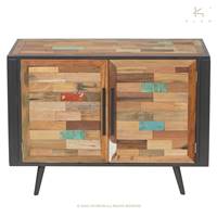 Soho buffet bois de bateau recyclé 2 portes