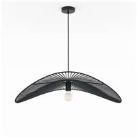 Kena suspension en papier de corde noir