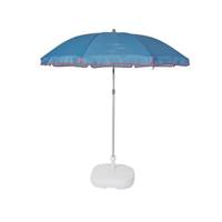 Beach parasol en toile bleu poissons 160
