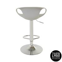 Rio chaise de bar réglable en PP gris