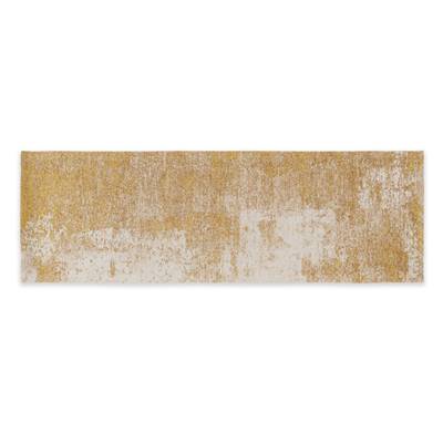 Genna tapis de couloir jacquard doré 66x200