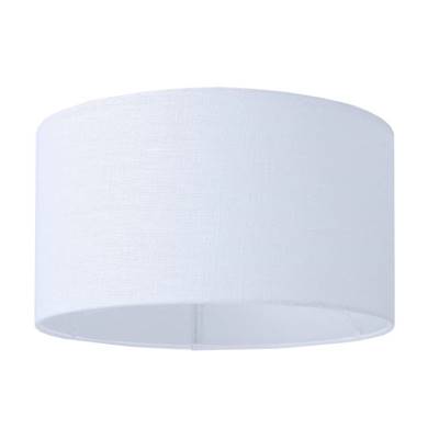 Porto abat-jour en lin, blanc 40x24cm