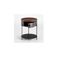 Bingato table de chevet noir