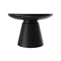 Wils table basse ronde en métal noir ø60