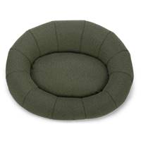 Snooz panier pour animaux en tissu bouclé kaki