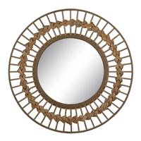 Camille miroir en bambou naturel