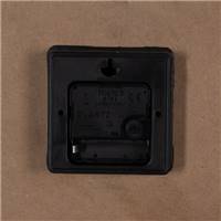 Sasha horloge en bois blanc et cristal