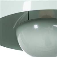 Flow suspension ronde demi-sphère vert d'eau Ø30cm