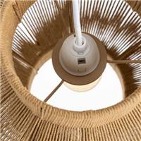 Razzo suspension en corde de papier naturel style lampion H28,5cm