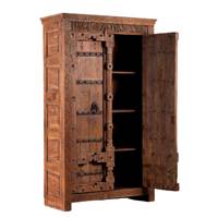Biscot armoire en bois de manguier