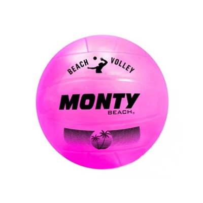 Ballon de plage rose 22cm