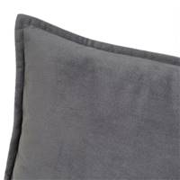 Burn coussin en polyester gris 55x55cm