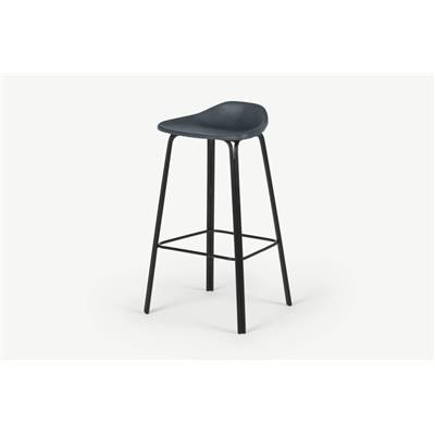 Lodi tabouret de bar cuir gris