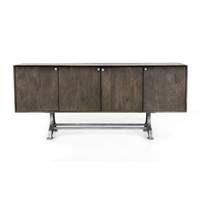 Samoa buffet 4 portes bois et mtal